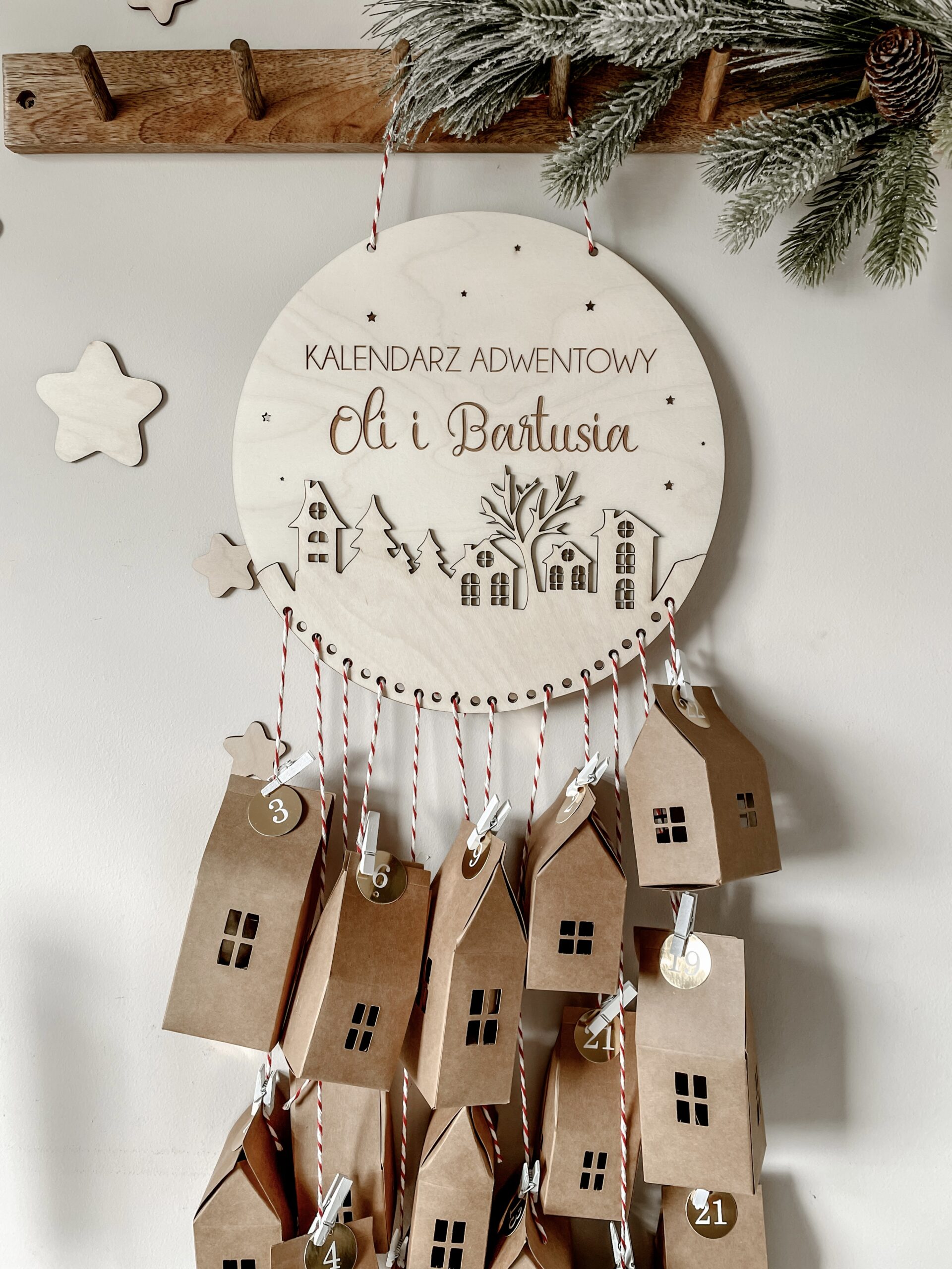 Kalendarz Adwentowy Miasteczko
