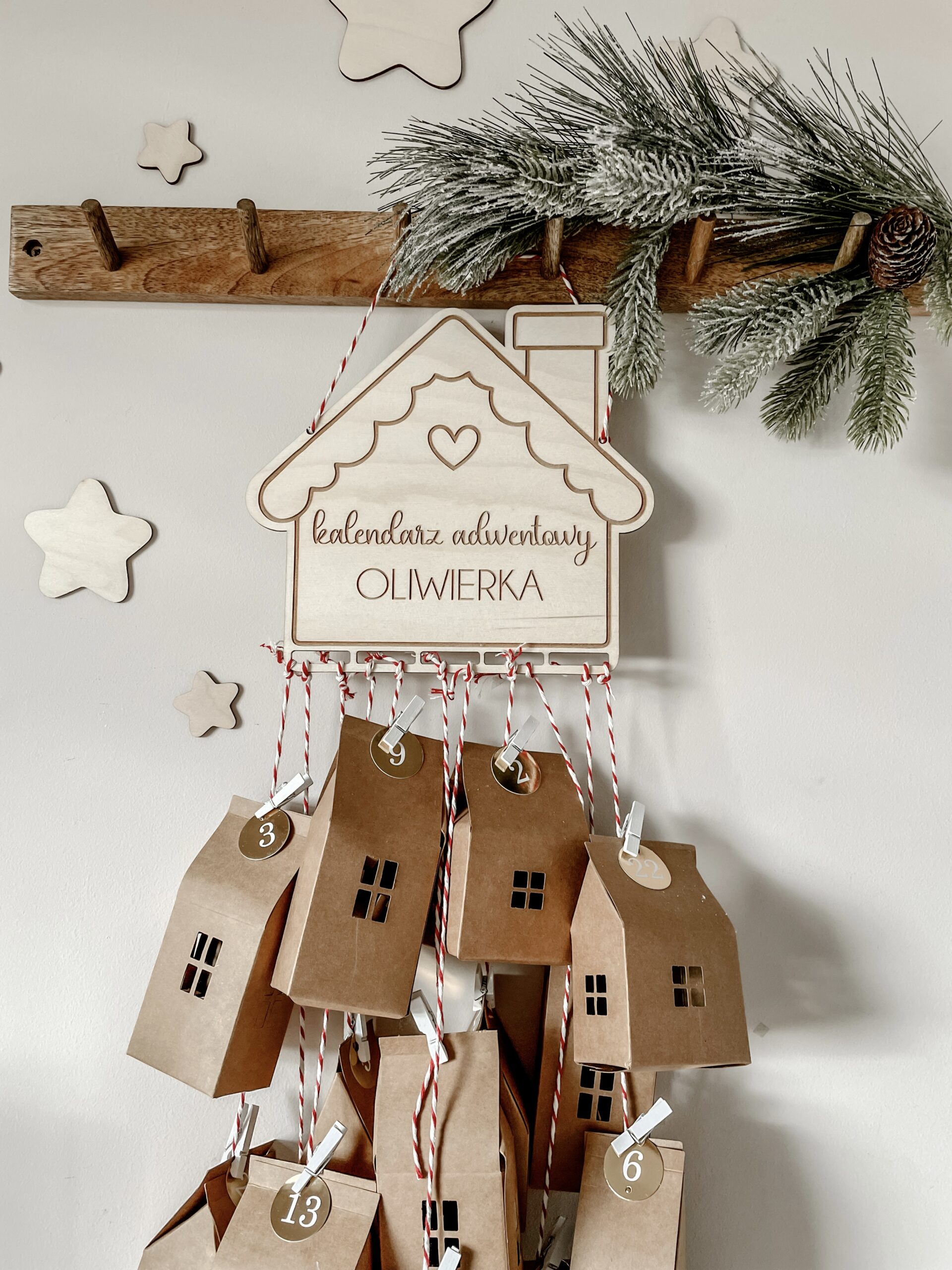 Kalendarz Adwentowy Świąteczna Chatka