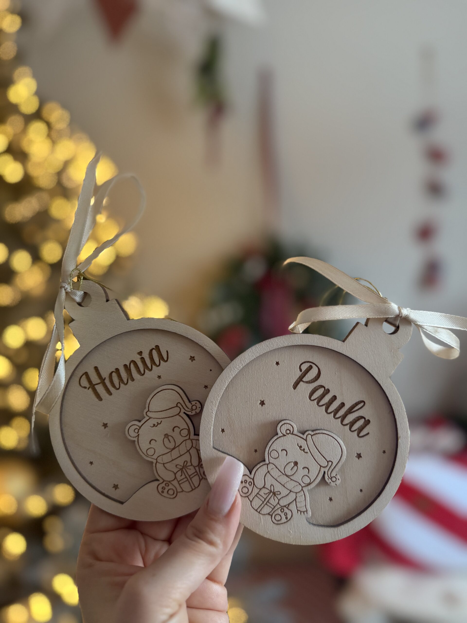 Bombka Miś z prezentem - obrazek 3