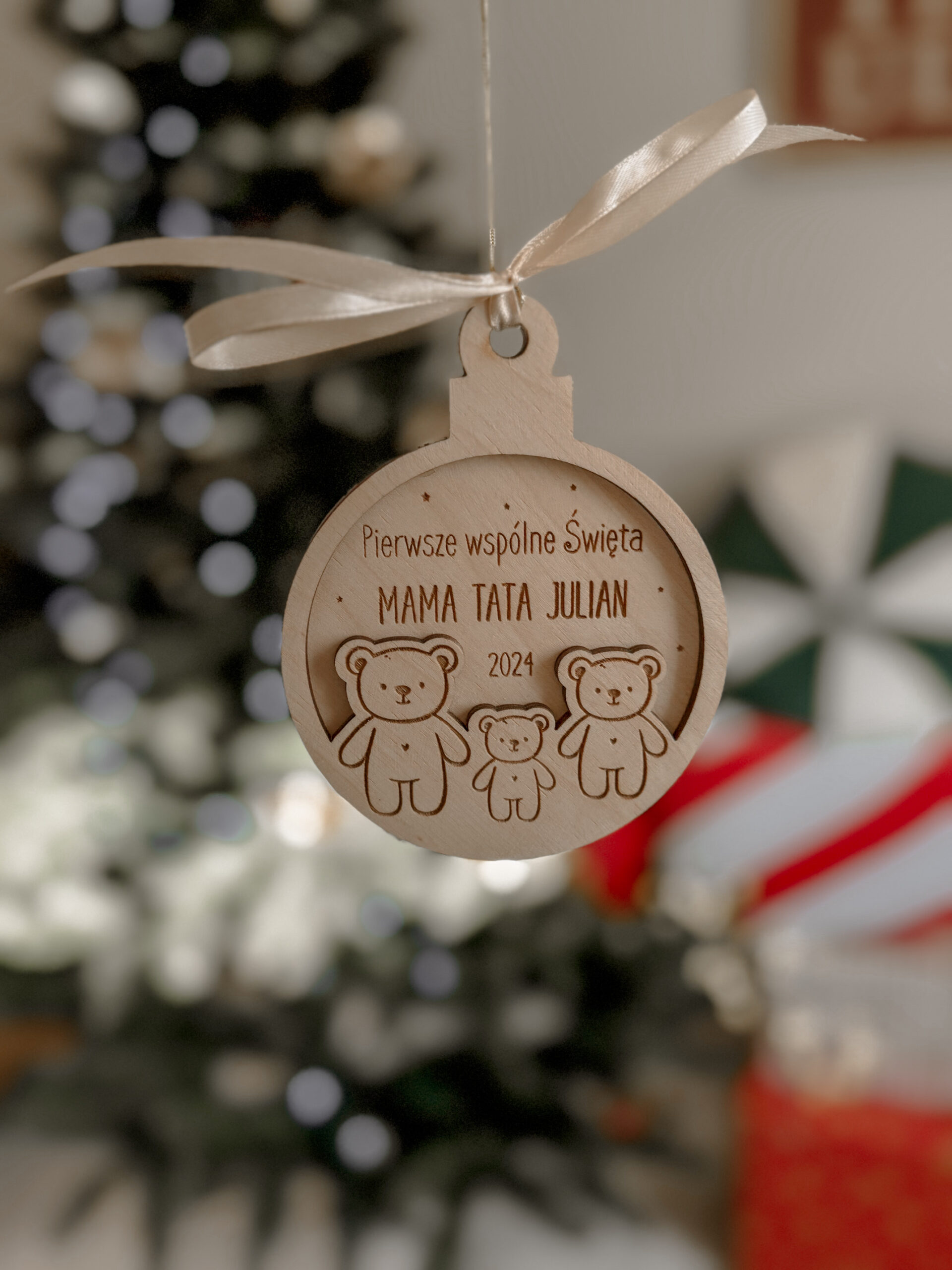 Bombka Misiowa Rodzinka