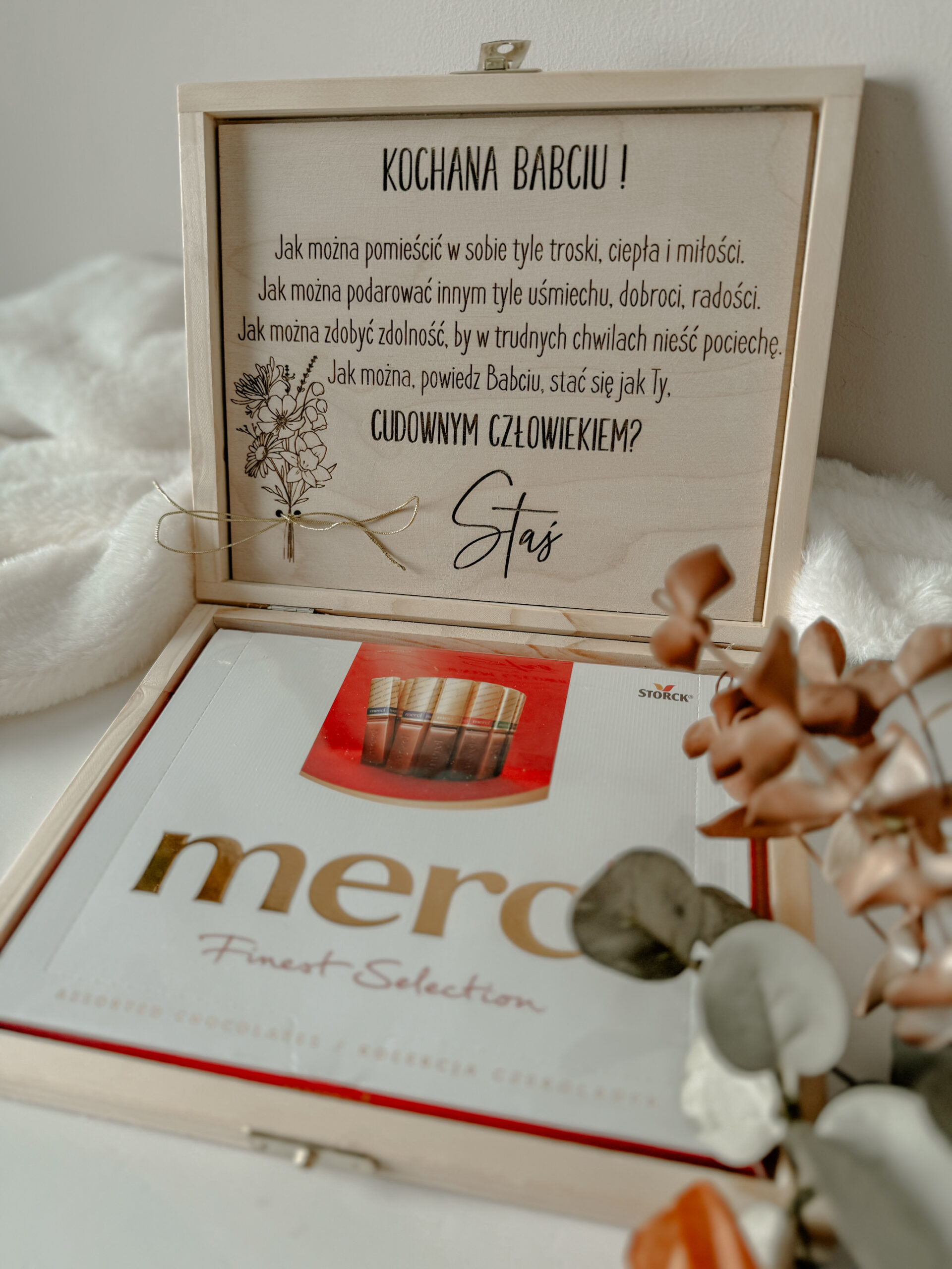 Pudełko na czekoladki dla Babci i Dziadka - obrazek 7