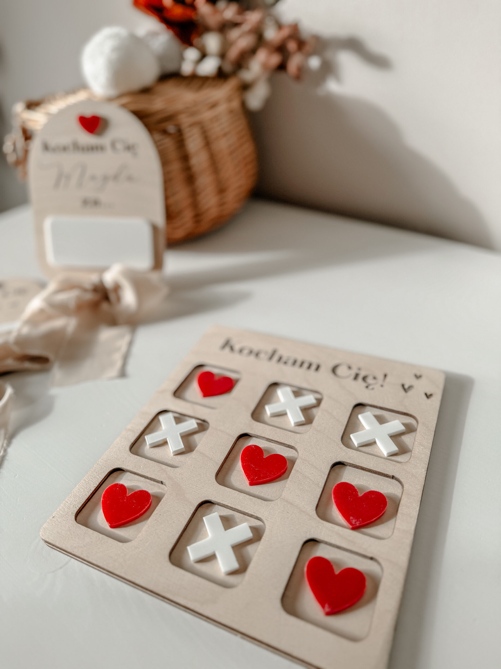 Walentynkowe kółko i krzyżyk