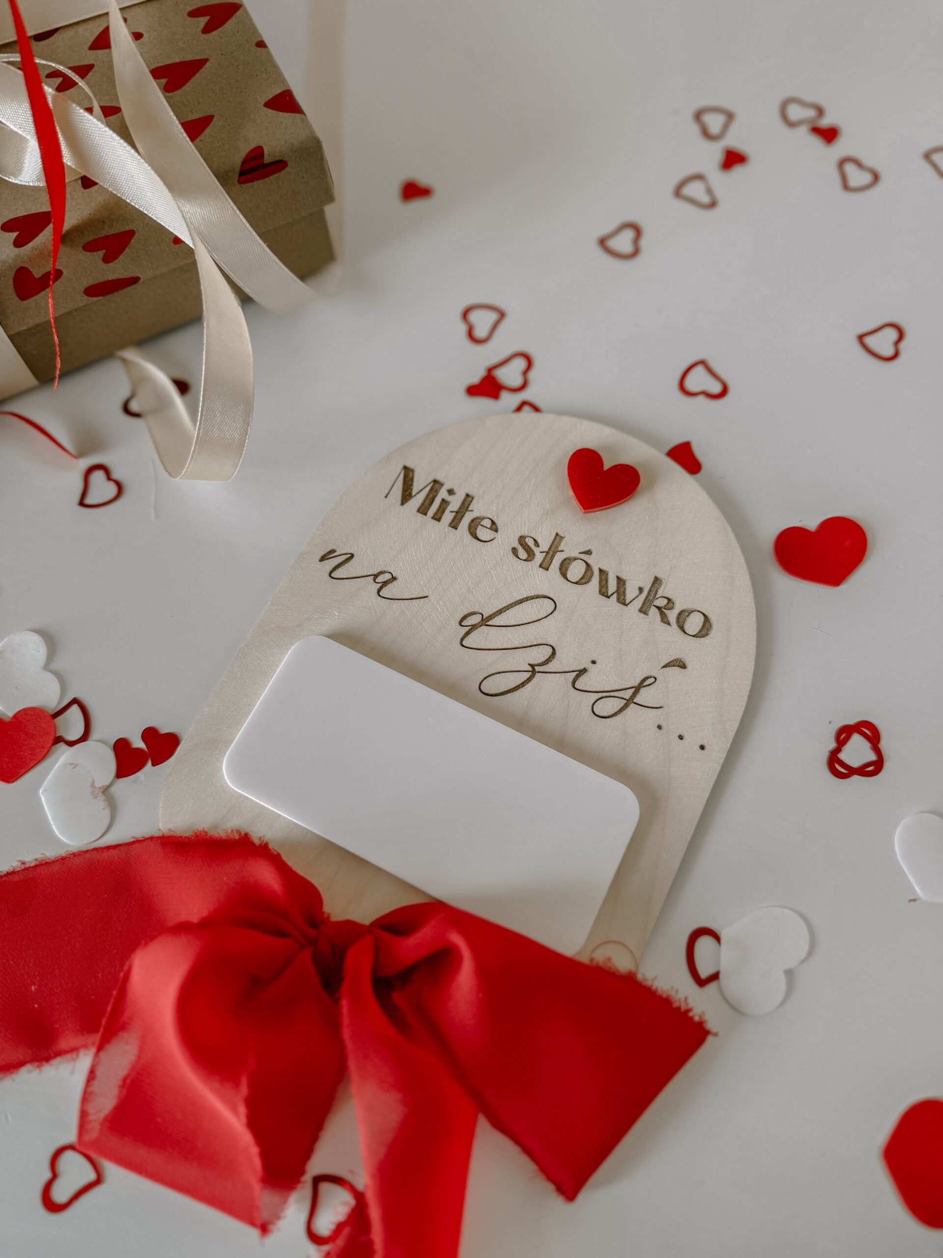 Tabliczka "Miłe słówko na dziś..."