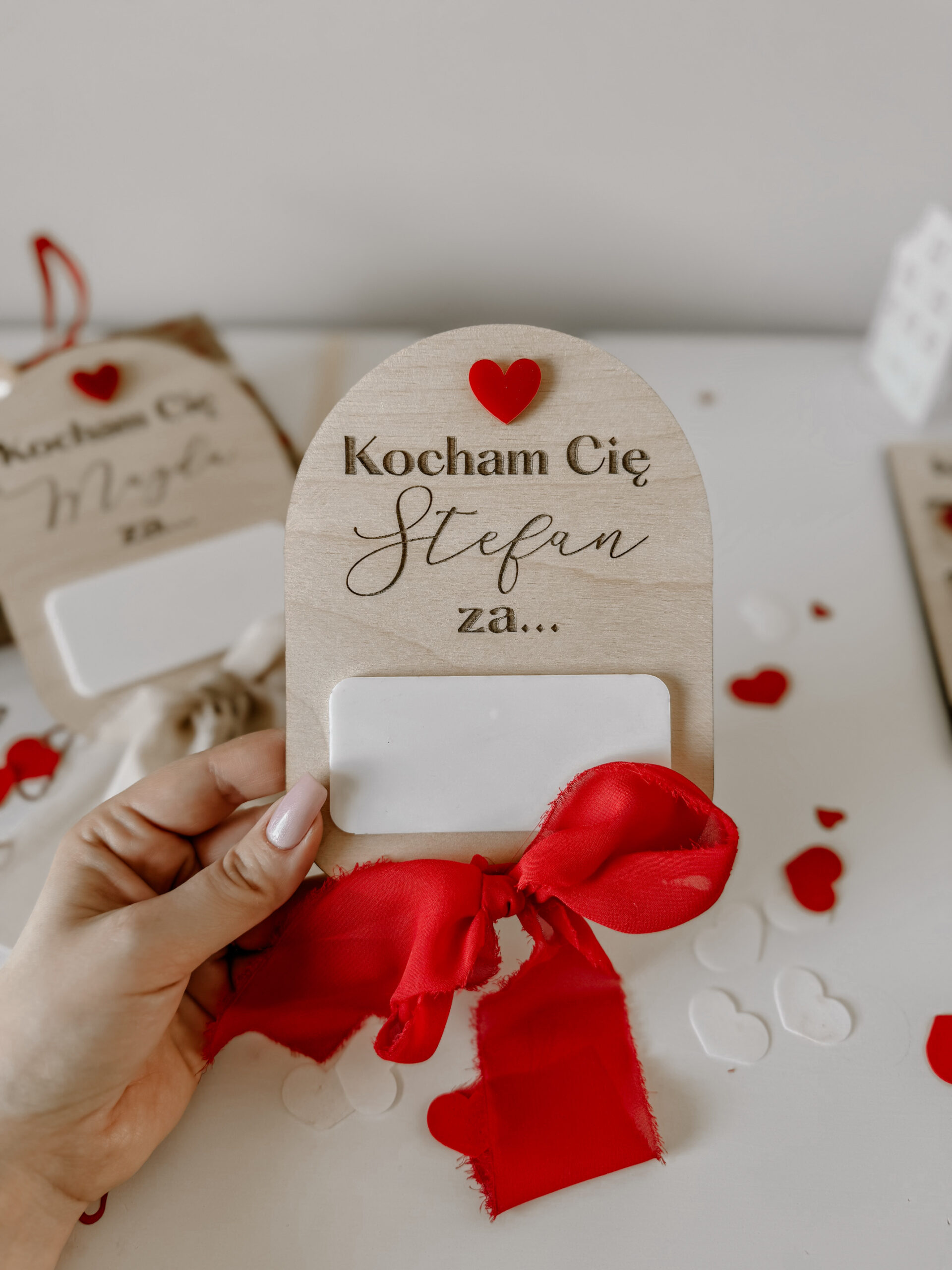 Tabliczka "Kocham Cię za..." - obrazek 2