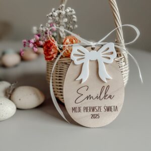 Jajko Plexi z kokardką