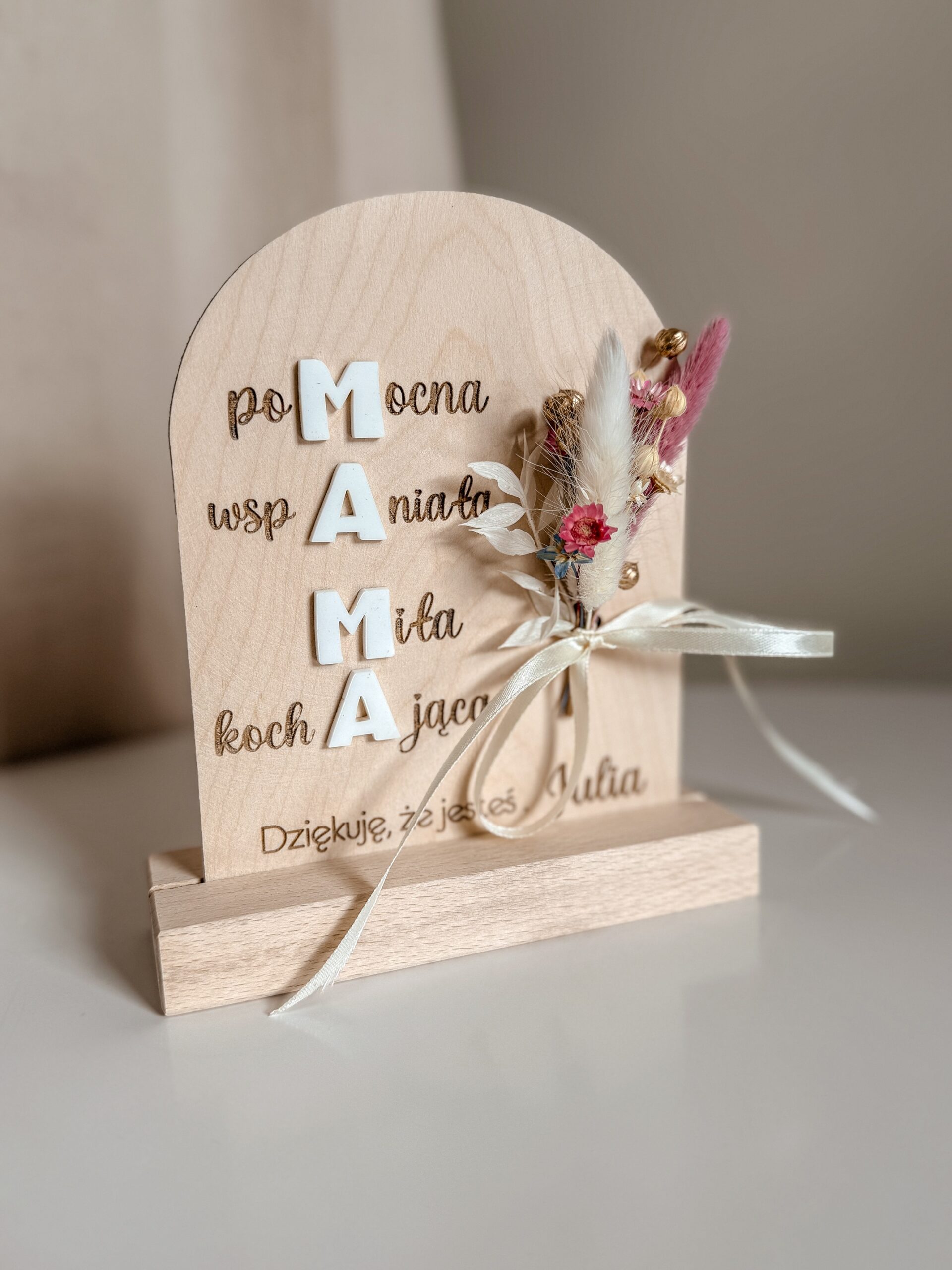 Statuetka dla Mamy PLEXI