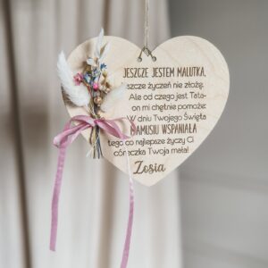 Tabliczka Dzień Mamy "Serce"