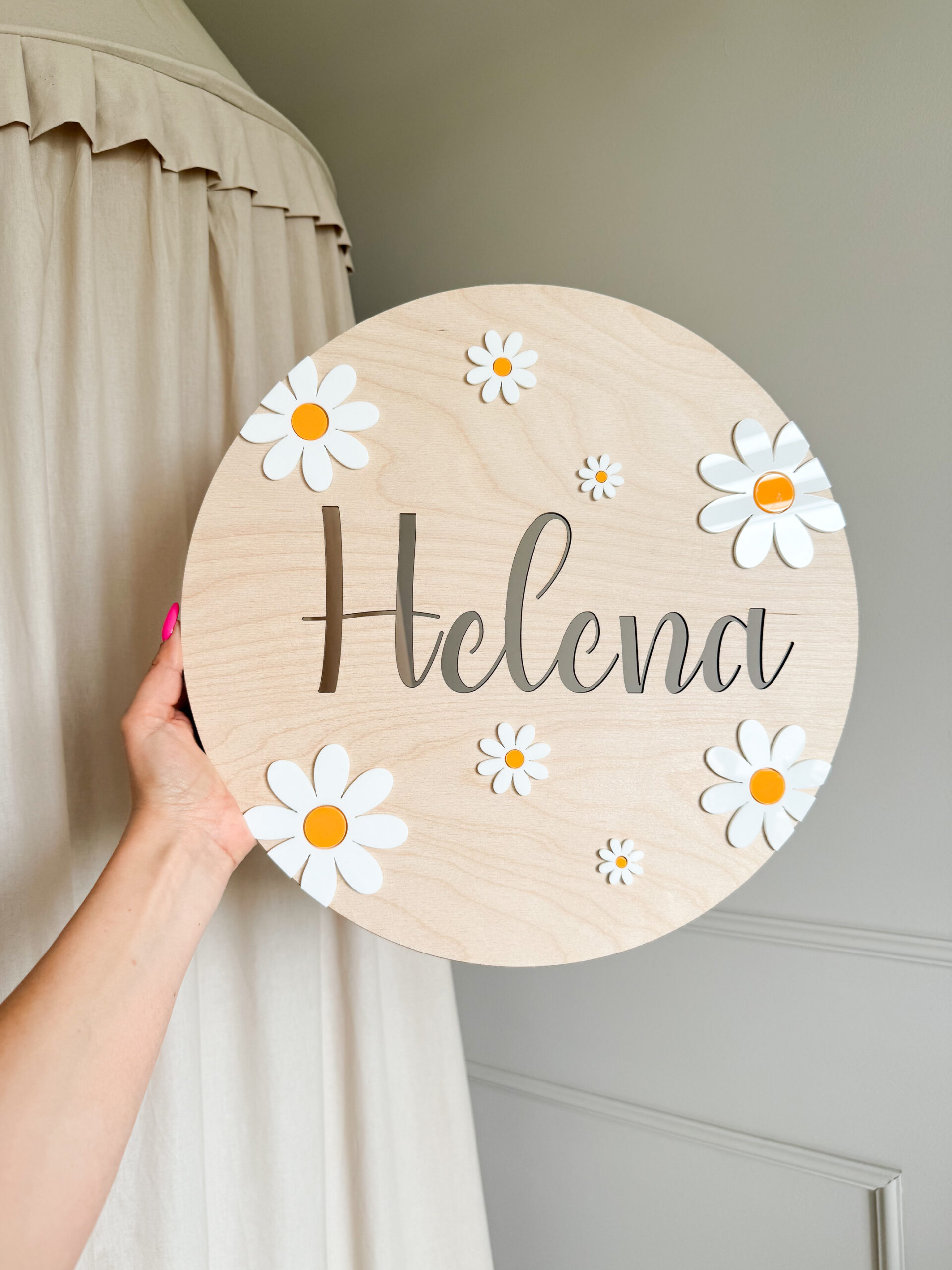 Lampka Kwiatuszki Plexi