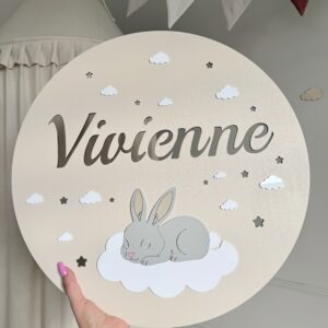 lampka nocna z króliczkiem do pokoju dziecka