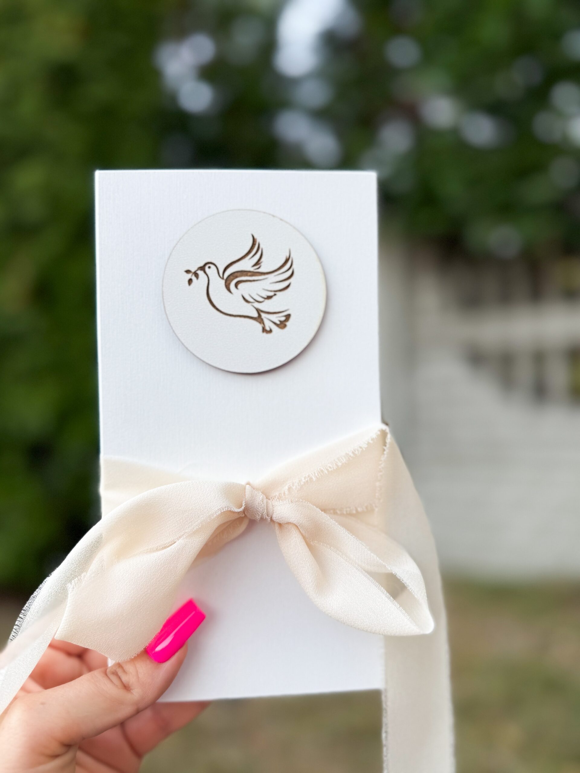 Pudełko z życzeniami na Chrzest Św. - obrazek 5