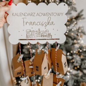 Kalendarz Adwentowy Świąteczne Miasto