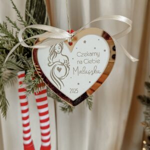 Bombka Serduszko Jestem w Ciąży