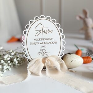 Wielkanocna Tabliczka do zdjęć Wzór IV