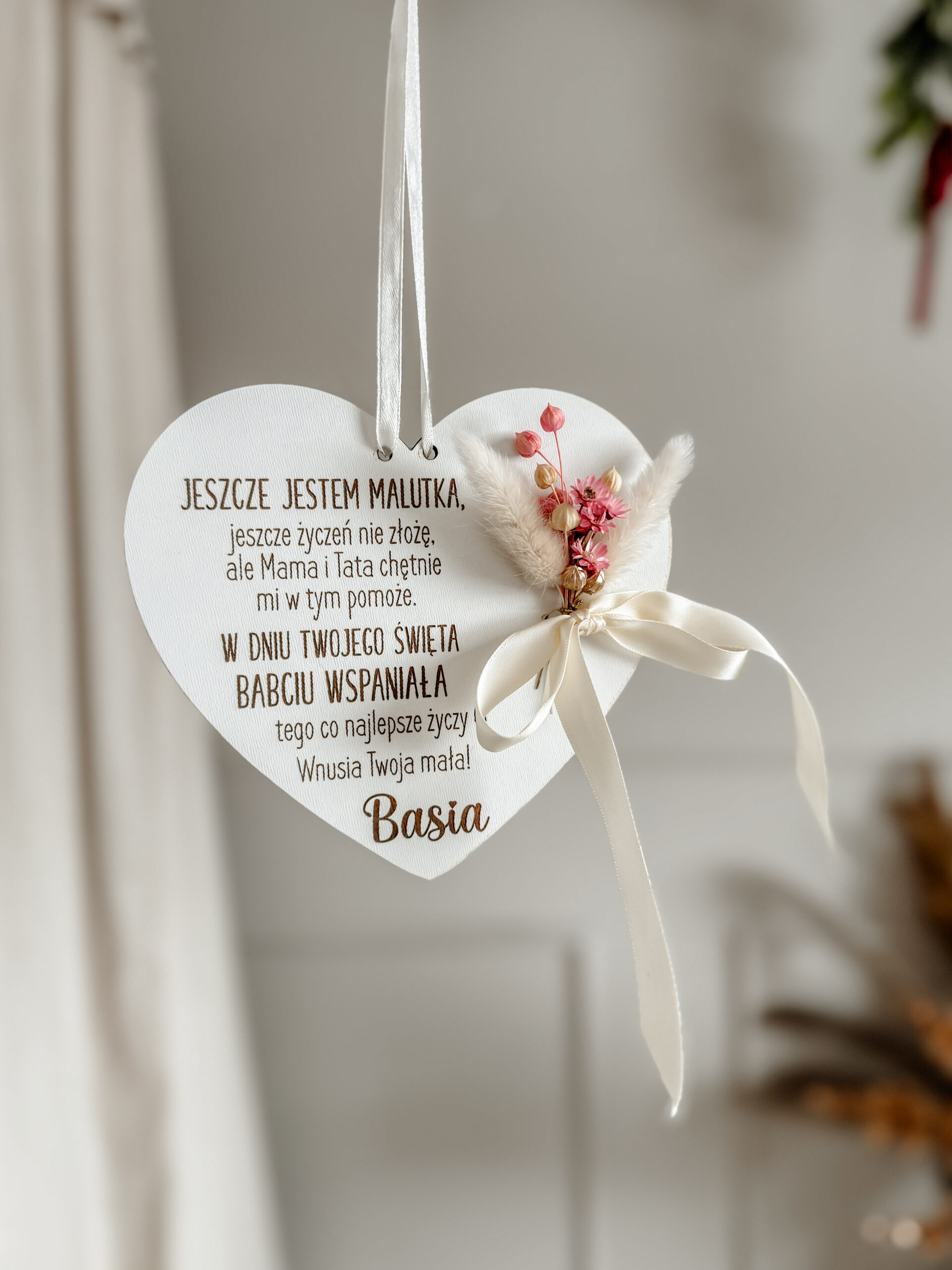 Tabliczka Dla Dziadków z Bukiecikiem - obrazek 2