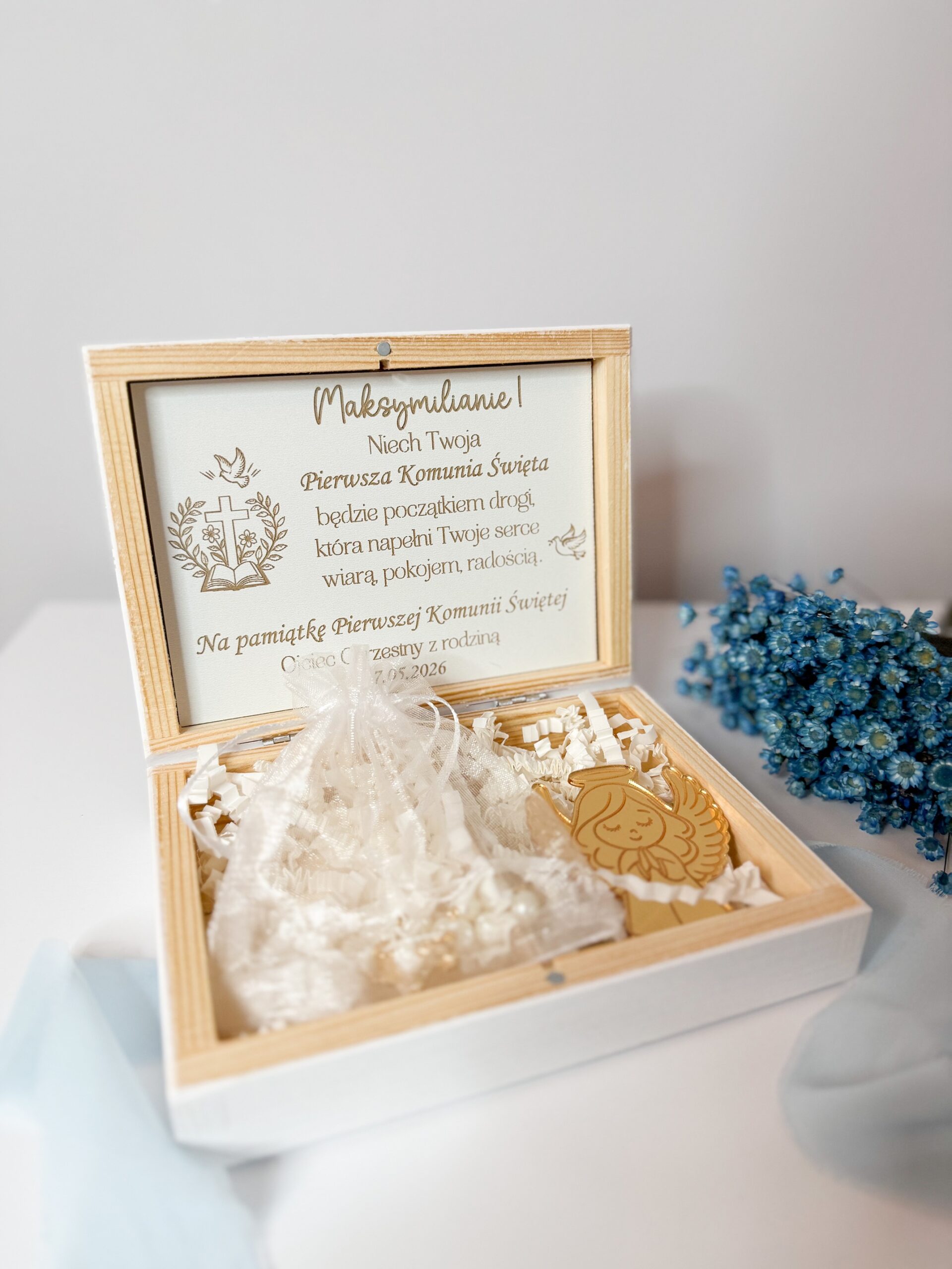 Szkatułka z Różańcem wzór 3 - obrazek 5