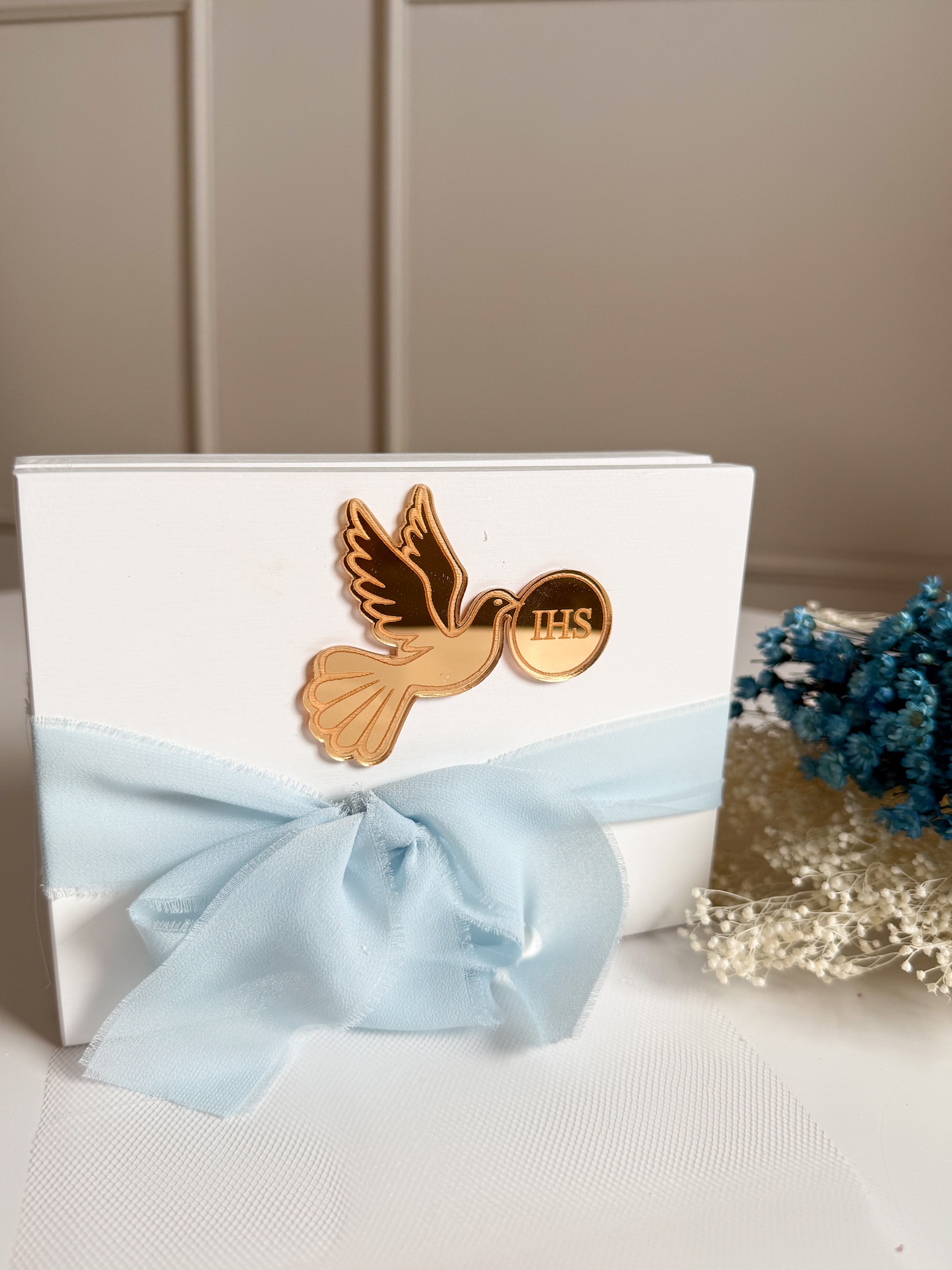 Szkatułka z Różańcem wzór 3