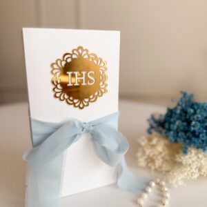 Pudełko prostokątne na Komunię Św. Wzór 18