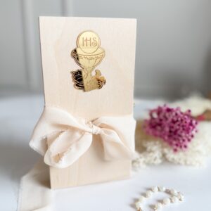 Pudełko prostokątne na Komunię Św. Wzór 14