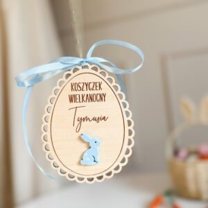 Zawieszka Wielkanocna z króliczkiem Plexi