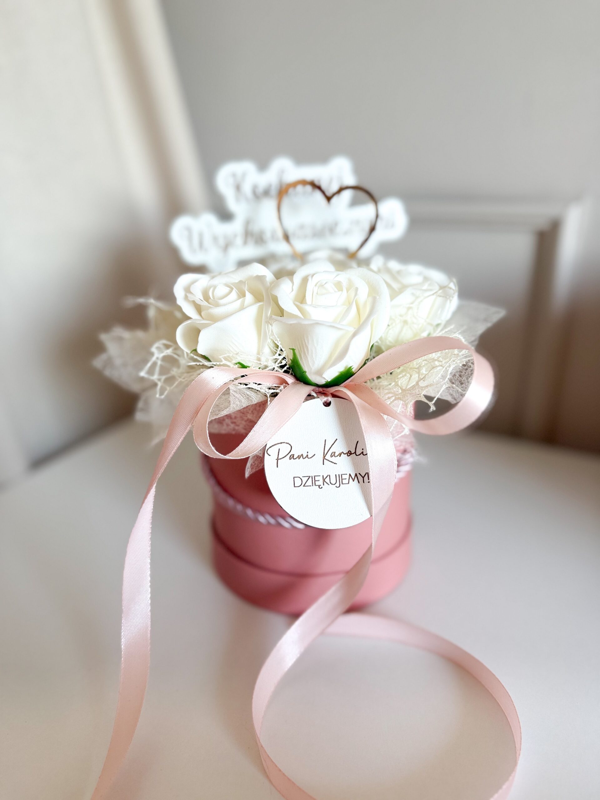 Flowerbox z różami dla Nauczyciela - obrazek 9