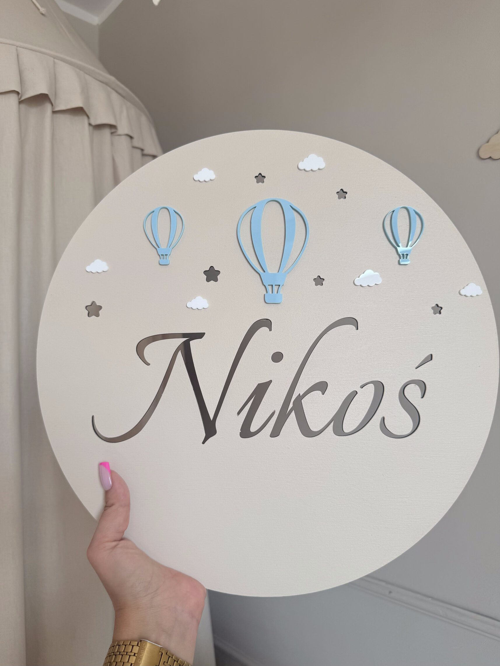 Lampka Nikoś 37cm Baterie